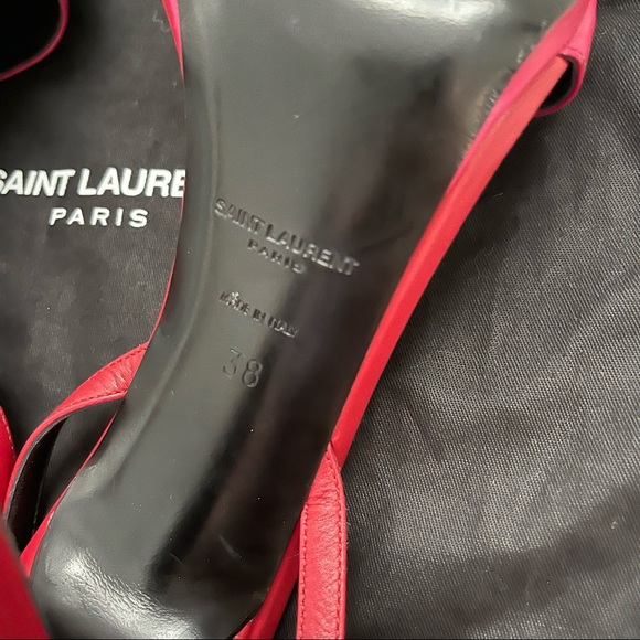 YSL Heels Pink and red 38 - Picture 7 of 10